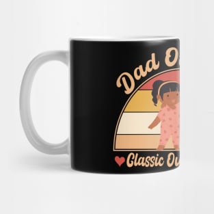 Dad Of Twins Classic Overachiever Fathers Day Twin Parents Mug